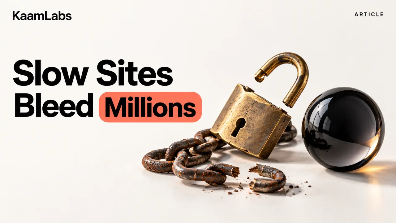 The ₹15,000 WordPress Dilemma vs. Custom Next.js: Why Slow Websites Cost Millions for Indian Brands